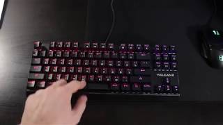 Modecom Volcano RGB Lanparty Brown Switch [upl. by Yelrahc]