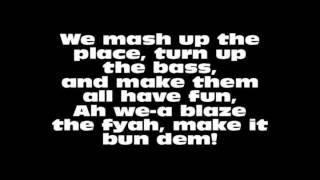 Skrillex amp Damian Marley Make It Bun Demwith lyrics [upl. by Sewel]