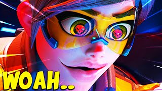 Overwatch 2  QUALITY TRACER GAMEPLAY [upl. by Einobe]