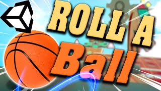 Make an Easy 3D Game Roll a Damn Ball in Unity [upl. by Ahsrats]