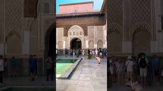 Ben yusaf madrasa Marrakech explore [upl. by Fridell]