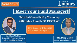 Motilal Oswal Nifty Microcap 250 Index Fund  NFO Review 2023  Why Invest in Microcap Index Fund [upl. by Fotinas]