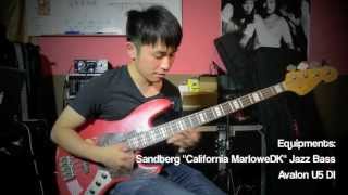 Sandberg quotCalifornia MarloweDKquot Bass Demo [upl. by Oterol]