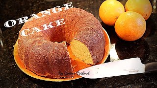 Orange Cake  Moist orange cake [upl. by Atnauqal]