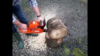 shwarzbau 58cc chainsaw [upl. by Pelag]