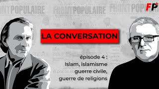 quotHouellebecq  Onfray  la conversationquot – ÉP 4  Islamisme guerre civile guerre de religions [upl. by Farly284]