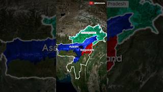 Why Arunachal Pradesh is Important for India  Arunachal Pradesh gk geography shorts [upl. by Nedak]