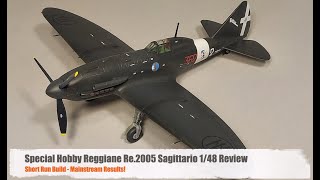 Special Hobby Re 2005 Review  Most Beautiful Italian WWII Fighter [upl. by Ilana419]