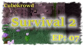 Cubekrowd Survival 2  Terralith EP07 Nether Adventure [upl. by Abshier]