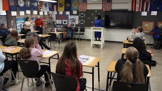 Young Leads an 8th Grade Civics Class [upl. by Werdma]