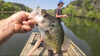 The SUN DISAPPEARED while we were Crappie fishing [upl. by Clements627]