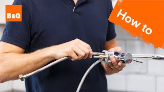 How to replace a kitchen tap part 2 removing your old tap [upl. by Getraer156]