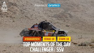 ChallengerSSV Top moments  Stage 10  Dakar2024 [upl. by Regdor]