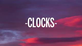 Coldplay  Clocks Lyrics [upl. by Singh]