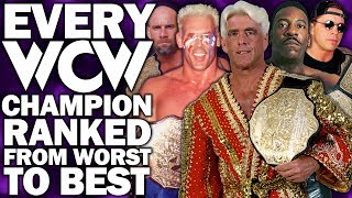 Every WCW World Heavyweight Champion Ranked From WORST To BEST [upl. by Aver]