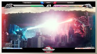 Godzilla vs Kong Final Battle Part 1 with Healthbars [upl. by Fayina899]