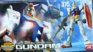 MegaSize RX782 Gundam Unbox amp Review [upl. by Scheers]