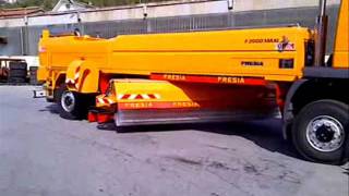 Fresia F2000 Maxi Snow Sweeper [upl. by Hersh]