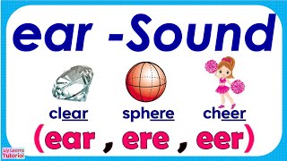 TRIGRAPH  PHONICS  READING Words with ear Sound spelt EAR ERE EER  Liy Learns Tutorial [upl. by Shiroma]