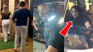 Sohail Khan With Girlfriend Spotted At Restaurant [upl. by Haggai]