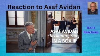 Reaction to Asaf Avidan In a Box III  Reckoning Song One Day [upl. by Ardnohsed]