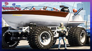 GTA 5 Roleplay  RedlineRP  TROLLING REDLINE COPS WITH BOAT TRUCK  359 [upl. by Mert533]