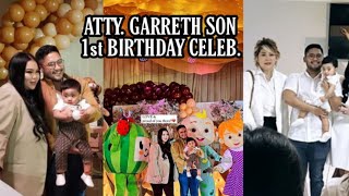 ATTY GARRETH NA ANAK ITO ANG GANAP SA KANYANG 1st BIRTHDAY CELEBRATION [upl. by Sivat]