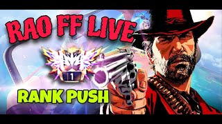 🔴Live ROAD TO 1 MILLION 🗿👑  RAO FF LIVE  freefire shortsfeed trending livestream [upl. by Riccardo]