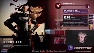 15 CRUCIBLE ENGRAM OPENING FOR SCIENCE [upl. by Lekim]