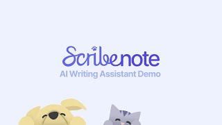 AI Writing Assistant Demo [upl. by Nomi520]