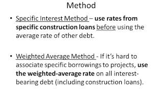 3 Step Process to Determine the Amount of Interest to Capitalize [upl. by Nerrol27]