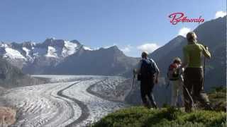 Gletschertour auf dem grossen Aletschgletscher [upl. by Aicil217]