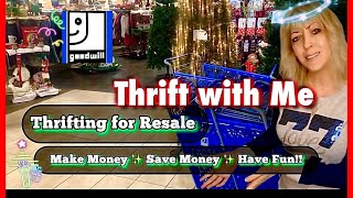 Crazy Thrift Lady ✨ Goodwill Thrift Shopping for Christmas Gifts and Decor [upl. by Thain]