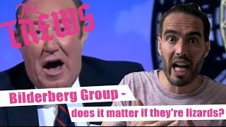 Bilderberg Group  Does It Matter If Theyre Lizards Russell Brand The Trews E344 [upl. by Masuh313]