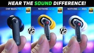 CMF Buds Pro 2 killed the budget TWS market 😯  vs NOTHING ear 2024 vs NOTHING ear a [upl. by Notsnhoj]