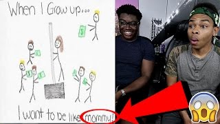 FUNNIEST Kid Drawings EVER Ft DangMattSmith [upl. by Lean798]