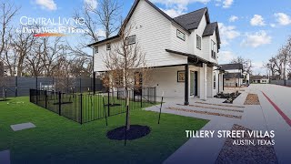 Tillery Street Villas  An intimate community by David Weekley Homes in Austin Texas [upl. by Tija580]