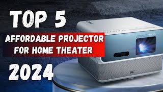 quotTop 5 Affordable Projectors for Your Home Theater In 2024quot [upl. by Llorrad]