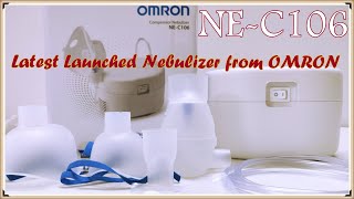 Omron nec 106  Latest Launch Nebulizer of Omron [upl. by Doralia577]