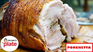 HOW TO MAKE PORCHETTA AT HOME  Cooked in House Oven [upl. by Iolenta]