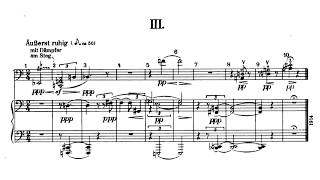 Webern Anton von  Three Little Pieces Op 11 [upl. by Mcmaster]