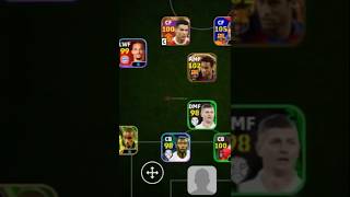 BEST Free Kick Squad4114 formationThe best formation for efootball2025 shorts efootball2025 [upl. by Hartley]