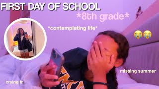 FIRST DAY OF SCHOOL GRWM 8th grade [upl. by Cleon]