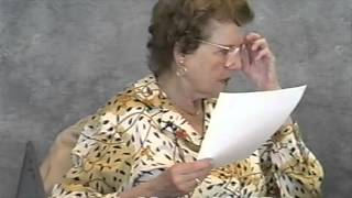 Maria Altmann Deposition Vol I Tape 1 [upl. by Prouty]