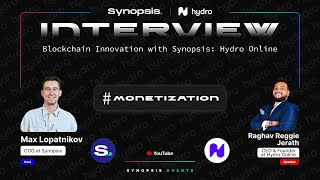 Interview with Hydro Online Reggie Jerath  Blockchain Innovation with Synopsis Monetization [upl. by Dustin262]