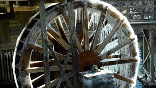 Ice Covers Stone Mountain Grist Mill [upl. by Mireille]