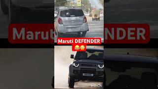 New Maruti DEFENDER😂😂 celerio marutisuzuki defender shorts trending funny celerio2023 suv [upl. by Aisetal]