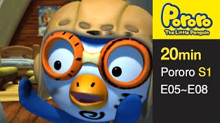 Pororo S1 Season 1 Full Episode E05E08 213 [upl. by Erhard]