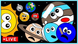 Planet SONGS for BABY  Sing amp Learn Planet Rhymes  Hungry Planets Songs  Planet SIZES for BABY [upl. by Okun876]