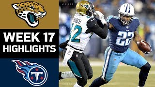 Jaguars vs Titans  NFL Week 17 Game Highlights [upl. by Ennire]